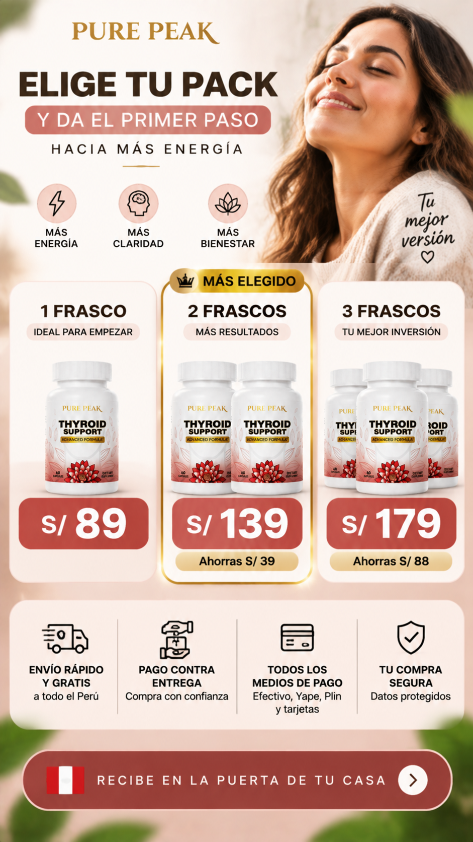 SOPORTE TIROIDEO-PURE PEAK