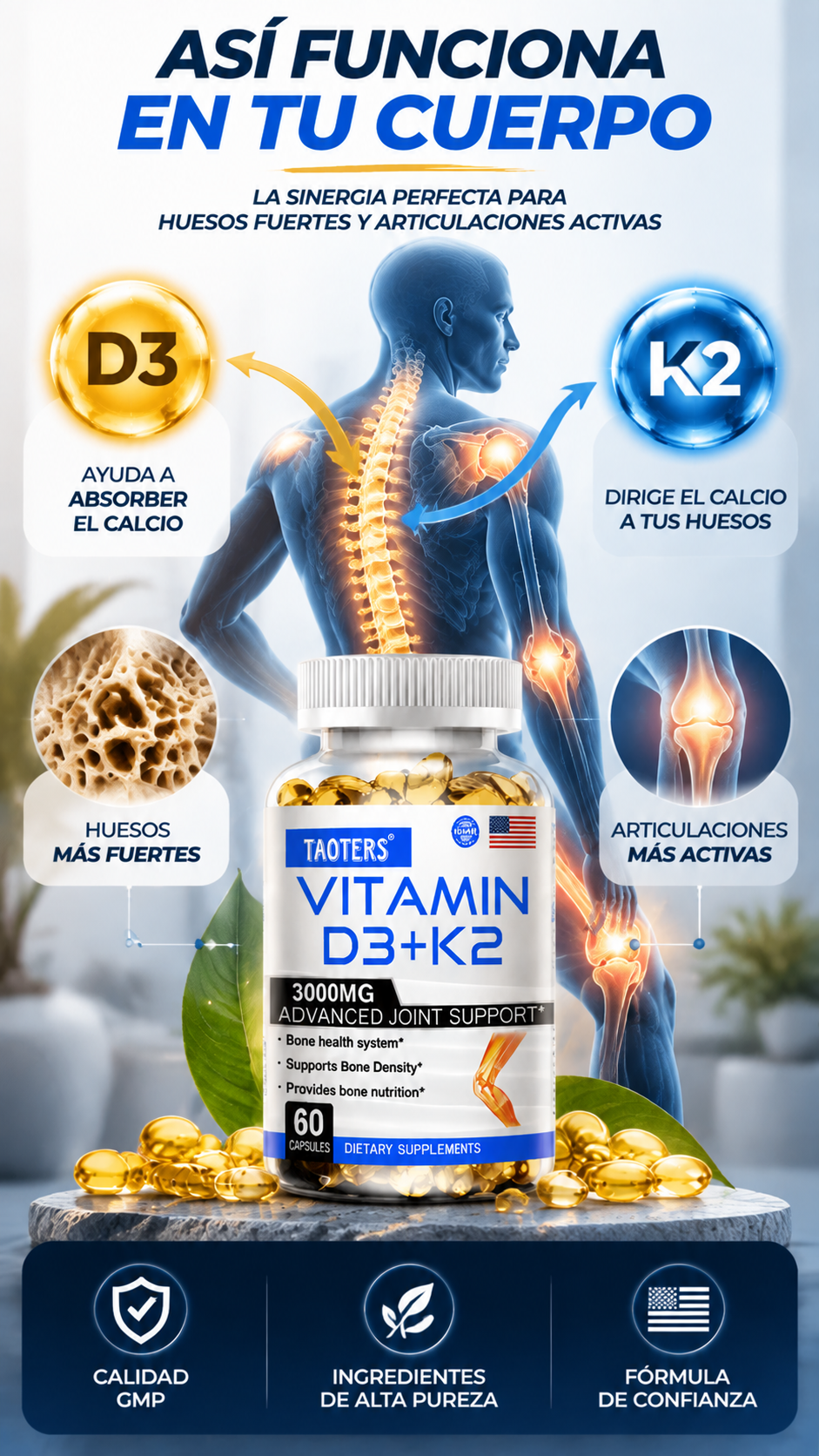 VITAMINA D3+K2